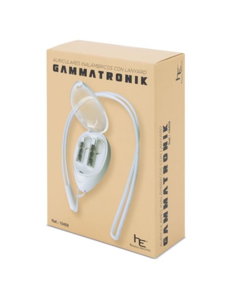 AURICULAR INALÁMBRICO CON LANYARD "GAMMATRONIK"