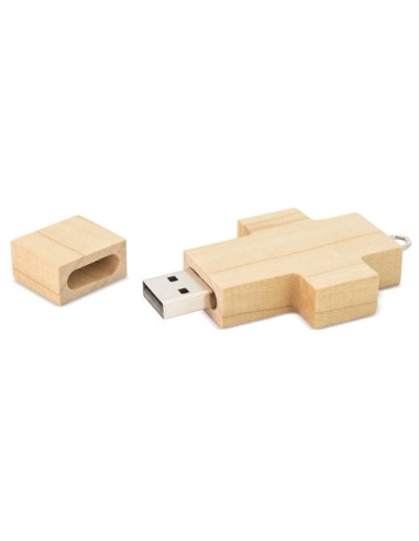 USB CRUZ DE BAMBÚ 32GB "HOLY"