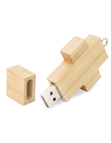 USB CRUZ DE BAMBÚ 32GB "HOLY"