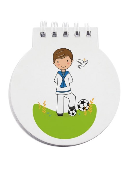 LIBRETA COMUNIÓN NIÑO "BERTO"