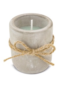 VELA AROMÁTICA ECOCEMENTO "STELLA"