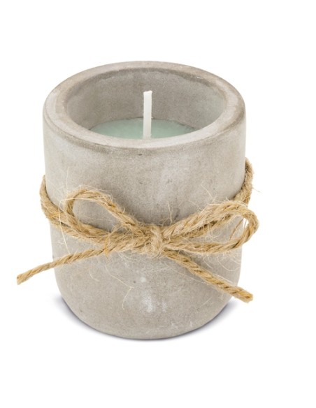 VELA AROMÁTICA ECOCEMENTO "STELLA"