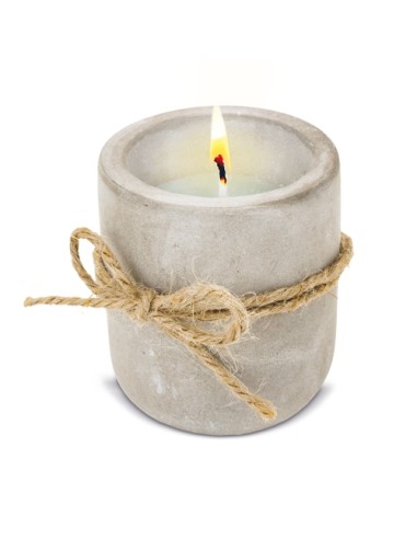 VELA AROMÁTICA ECOCEMENTO "STELLA"