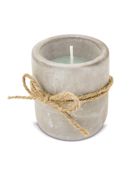 VELA AROMÁTICA ECOCEMENTO "STELLA"