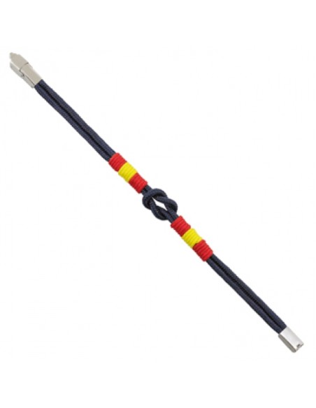 PULSERA BANDERA ESPAÑA AJUSTABLE "NEW BARLOVENTO"