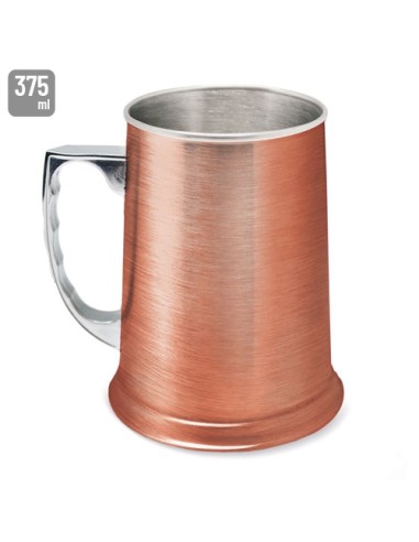 JARRA ACERO INOXIDABLE DOBLE CAPA 375ML "BERGEN"