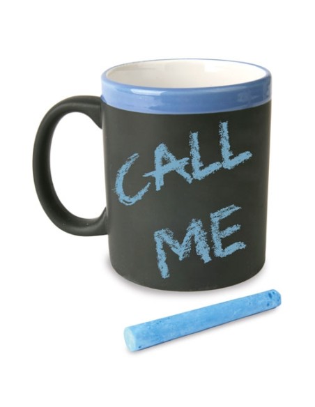 MUG DE CERAMICA PIZARRA "TIZAL"