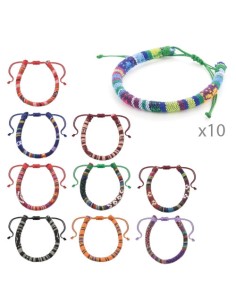 SET 10 PULSERAS "FRIENDSHIP"