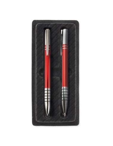 ESTUCHE FLOCADO 2 BOLIGRAFOS