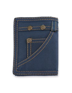 CARTERA JEANS AZUL