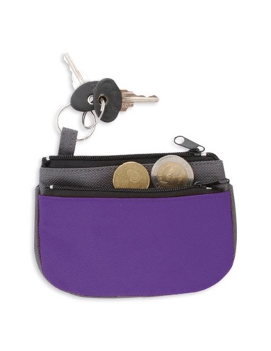 MONEDERO 2 CREMALLERAS LI/GR "DUBLE"