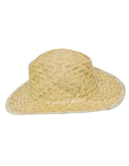 SOMBRERO PAJA VERDE CINTA INTERIOR "MARCO"