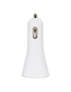 CARGADOR DE COCHE DOBLE USB BLANCO 2