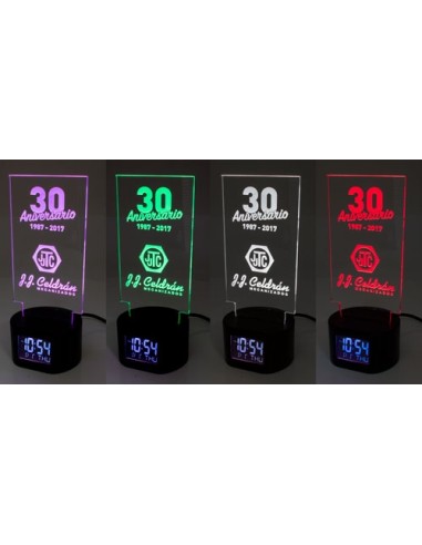 RELOJ LIGHT LOGO