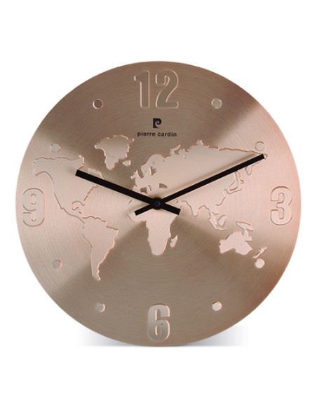 RELOJ MUNDI MAPA PIERRE CARDIN