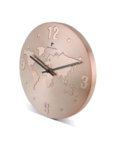 RELOJ MUNDI MAPA PIERRE CARDIN