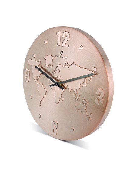 RELOJ MUNDI MAPA PIERRE CARDIN