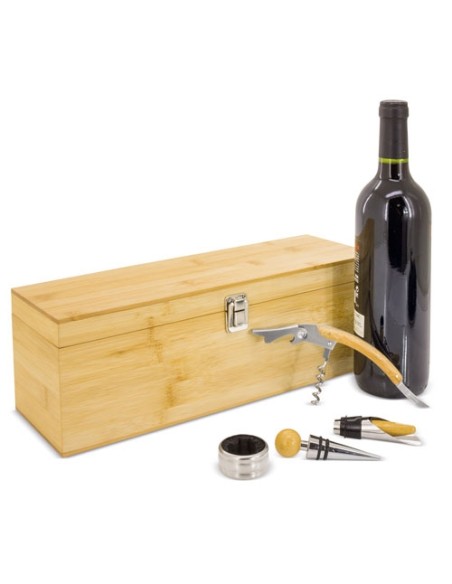 SET DE VINO BAMBÚ "PROVENZA"