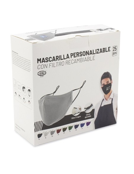 -MASCARILLA CON FILTRO REUTILIZABLE GRAN CONFORT
