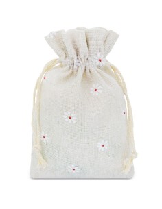 BOLSA DE ALGODON FLORES