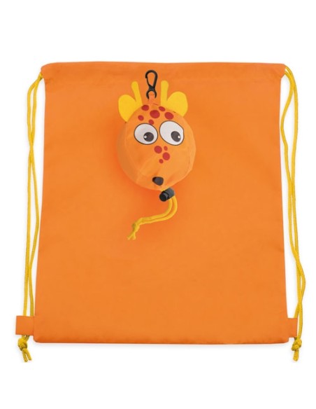 MOCHILA PLEGABLE JIRAFA