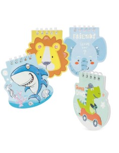 SET DE LIBRETAS INFANTILES "ZOOLOCO" (8 PCS)