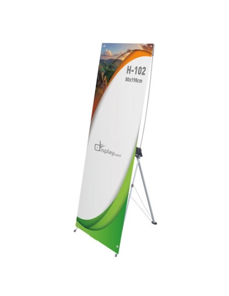 BANNER ALUMINIO 80x198 CM "SESCOR"