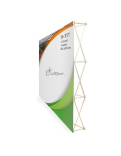 POP UP VELCRO 3x3 CON TROLLEY "SHOWROOM"