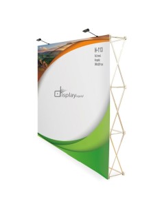 POP UP VELCRO 5x3 CON TROLLEY "SHOWROOM"