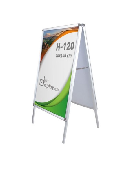 CABALLETE ALUMINIO 70x100 2 CARAS "XIRA"