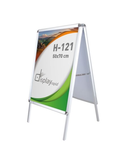 CABALLETE ALUMINIO 50x70 2 CARAS "XIRA"