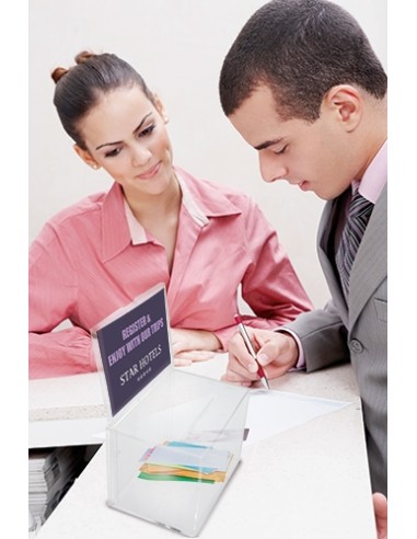 URNA PORTAGRAFICA A6 SIN CERRADURA "ELECTION"