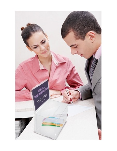 URNA PORTAGRAFICA A6 SIN CERRADURA "ELECTION"