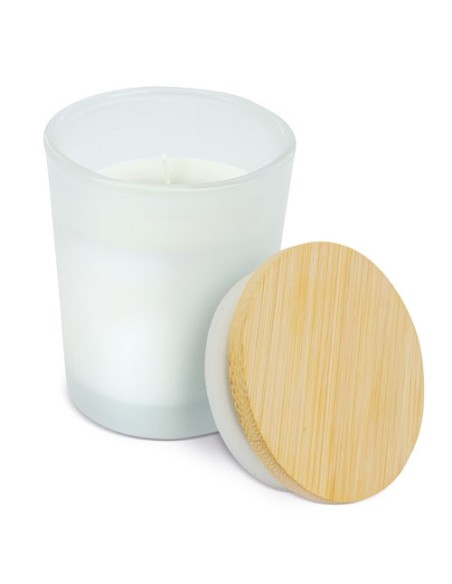 VELA AROMATICA TAPA BAMBÚ "KALMY"