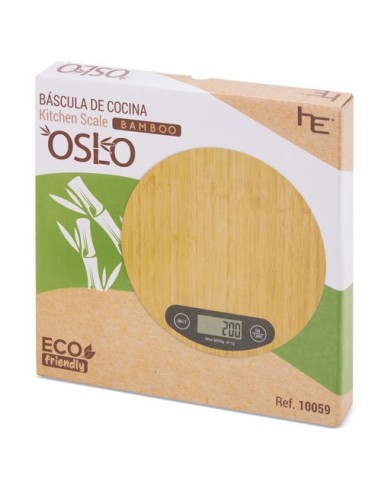 BASCULA DE COCINA BAMBU "OSLO"