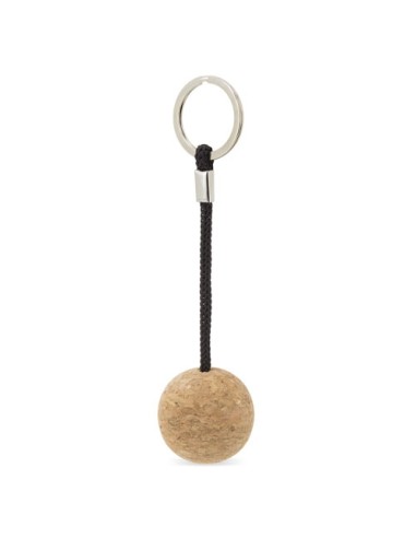 LLAVERO CORCHO CON BOLA TRIDIMENSIONAL "LAUPIN"