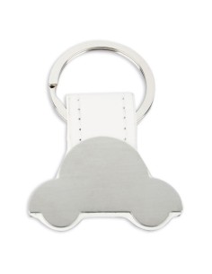 LLAVERO METALICO FORMA COCHE